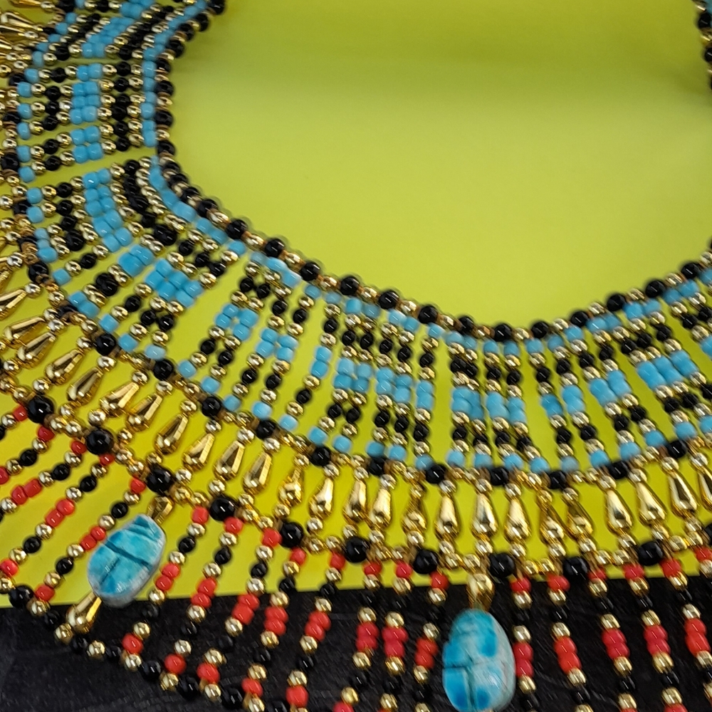 Beautiful costume piece Egyptian inspired.